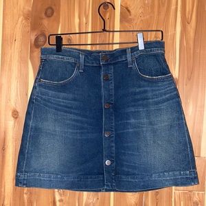 Citizens of Humanity denim skirt sz 29